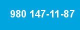 980 147-11-87 980 147-11-87